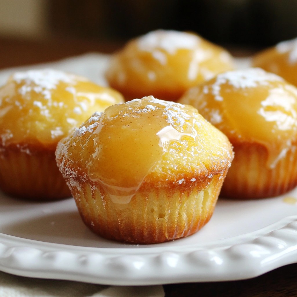 Maple Glazed Donut Muffins Delightful and Easy Recipe