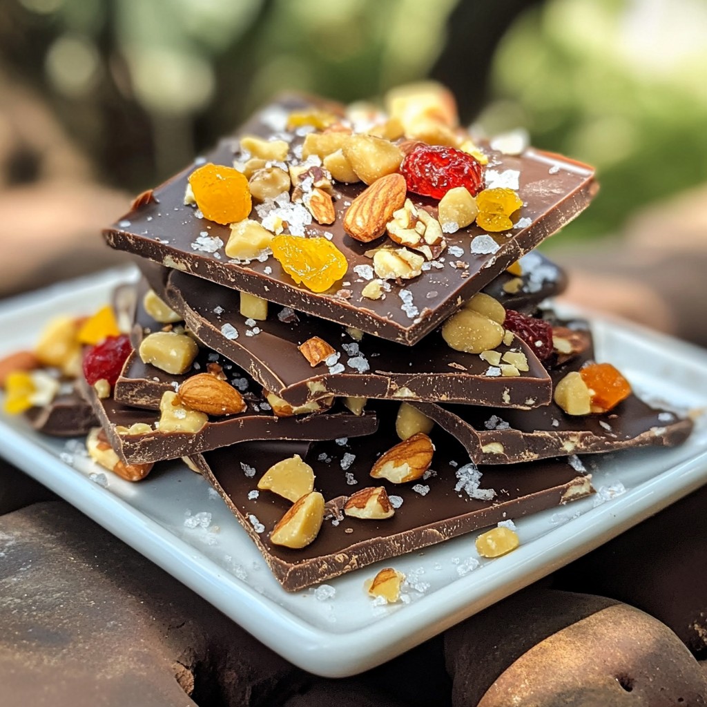 Dark Chocolate Sea Salt Bark Irresistible Treat Recipe